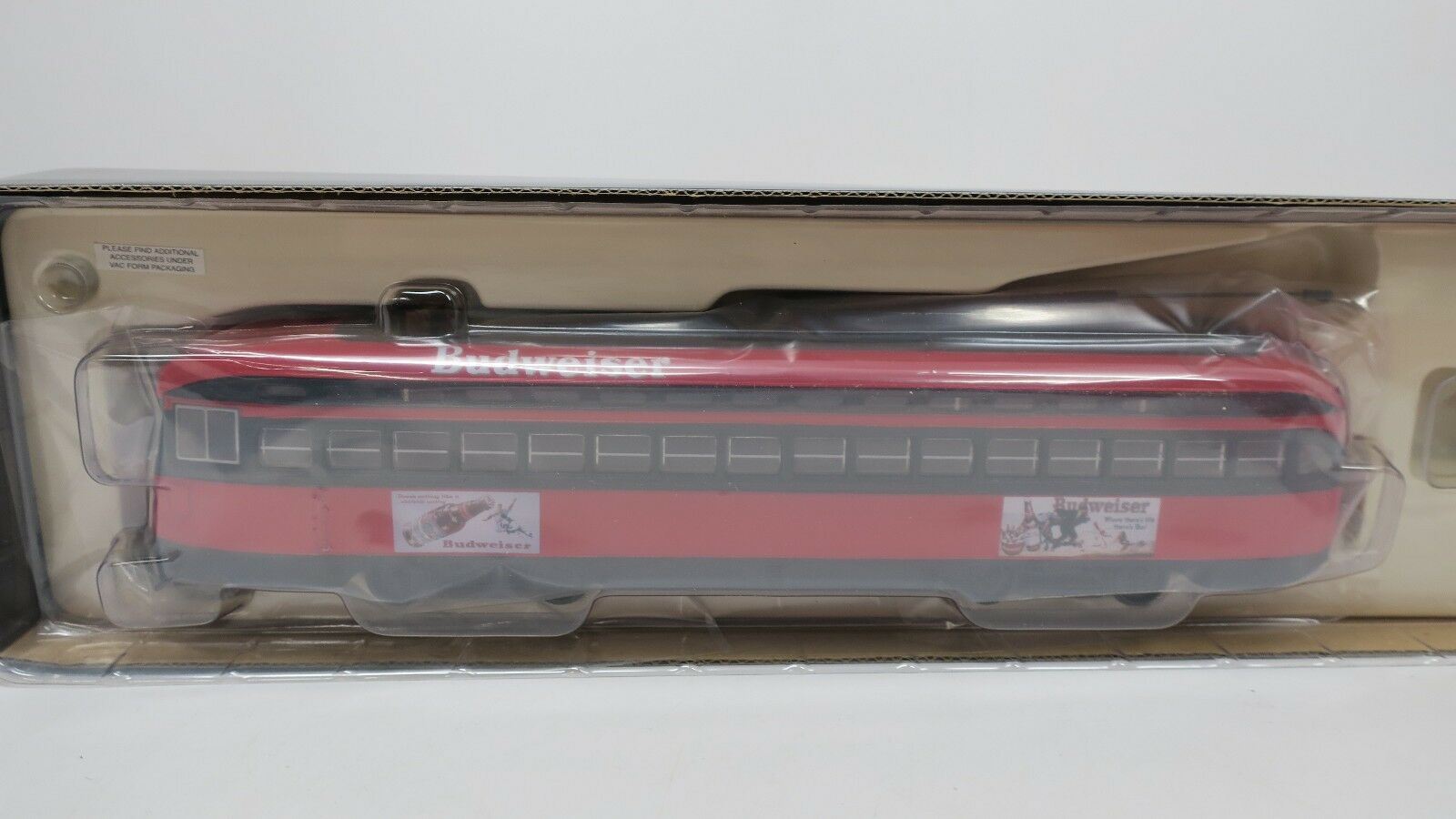 Corgi PCC Streetcar Budweiser "Ballpark" 1:50 scale Die-cast US55022 - WISE GUYS HOBBIES LLC