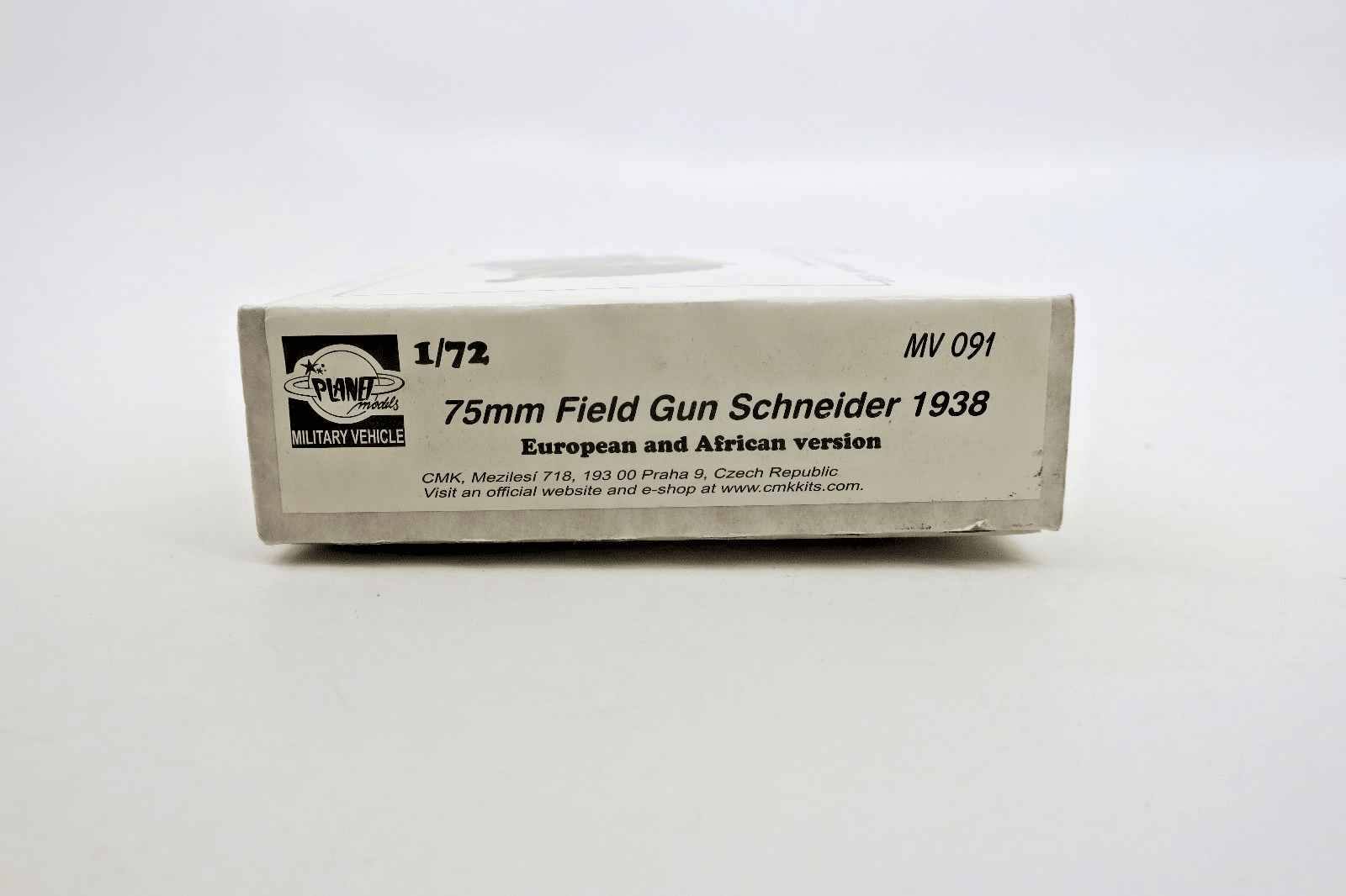 Planet Models 1/72 75mm Field Gun Schneider 1938 Model Kit MV091 - WISE GUYS HOBBIES LLC