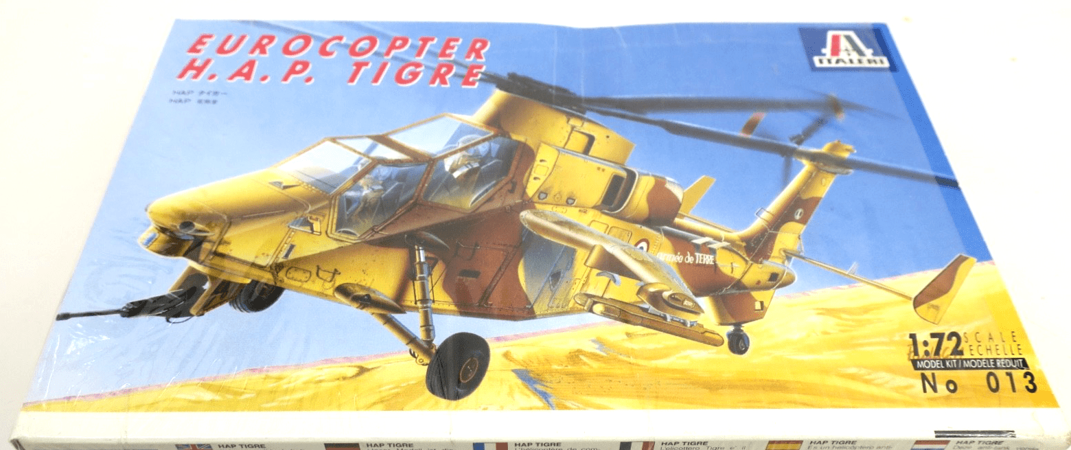 Italeri 1/72 Eurocopter HAP Tigre Model Kit 013 - WISE GUYS HOBBIES LLC