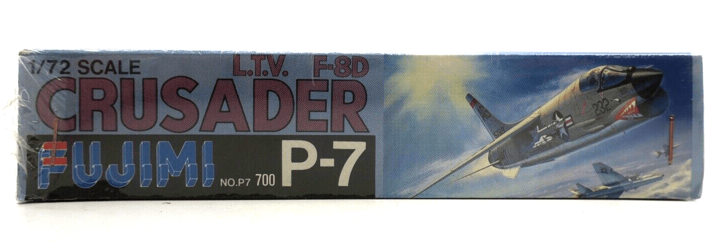 Fujimi 1/72 LTV F-8D Crusader Model Kit - WISE GUYS HOBBIES LLC