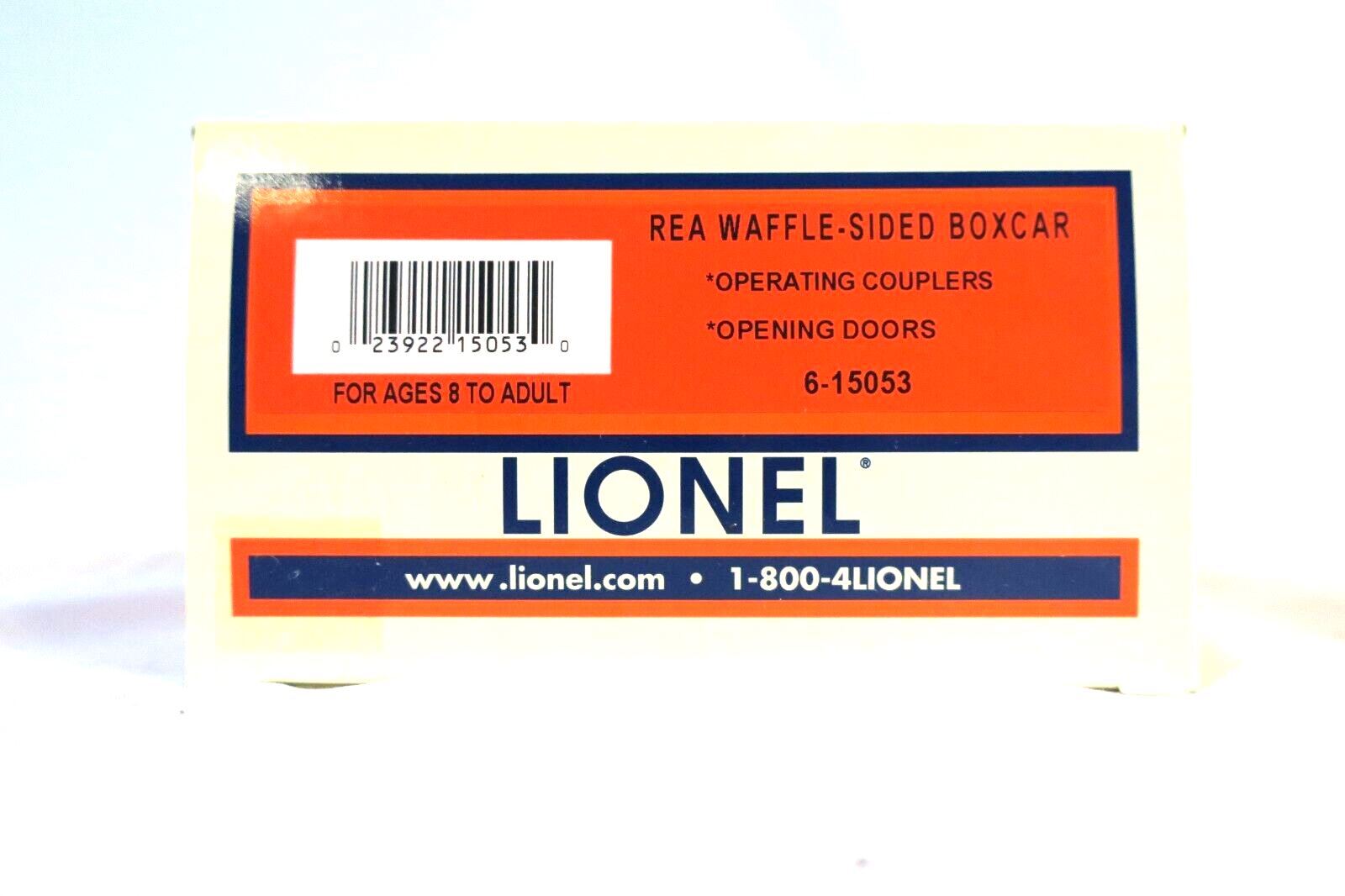 Lionel REA Waffle-Side Boxcar  6-15053 - WISE GUYS HOBBIES LLC