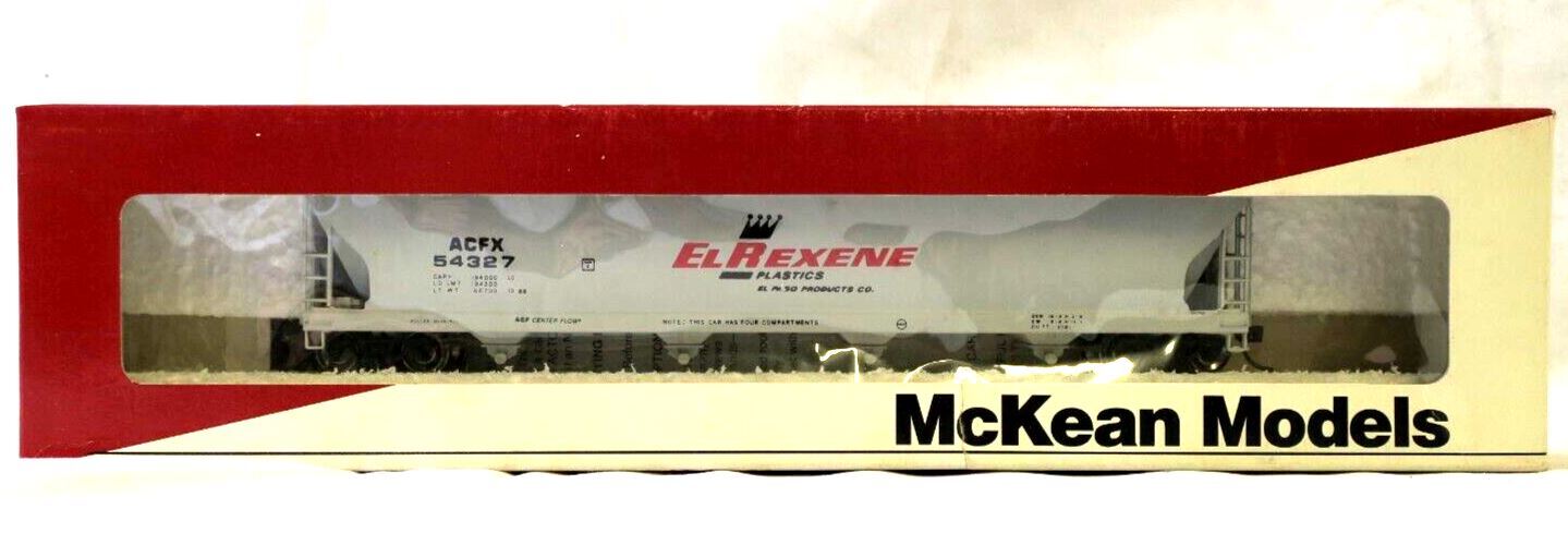 McKean Models HO 4 Bay ACF El Rexene 54412 - WISE GUYS HOBBIES LLC