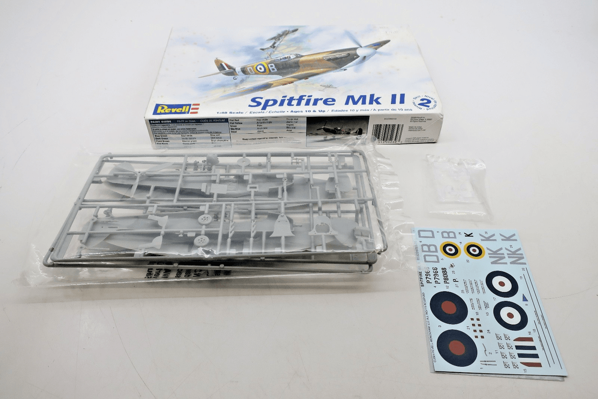 Revell 1/48 Spitfire Mk II Model Kit 85 - 5239 - WISE GUYS HOBBIES LLC