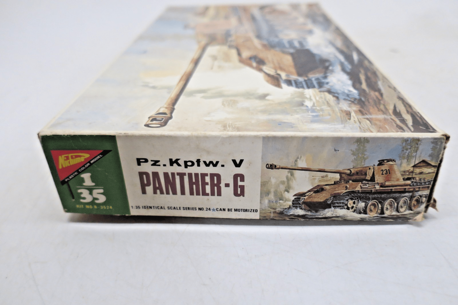 Nichimo 1/35 Pz.Kpfw. V "Panther - G" Model Kit R - 3524 - WISE GUYS HOBBIES LLC
