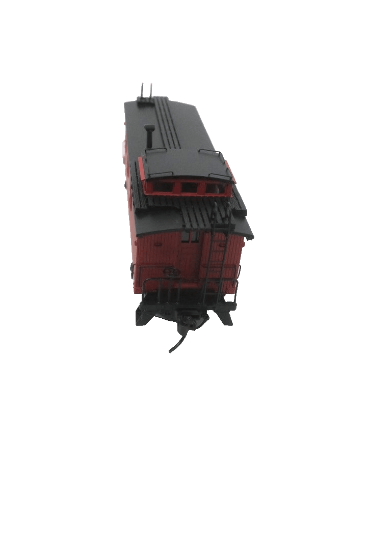 HO Railworks Brass Rutland "Vans" Caboose (Cherry Red) R-456P 25-35 - WISE GUYS HOBBIES LLC