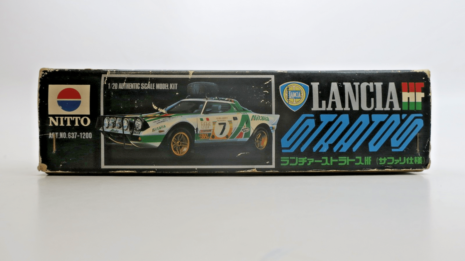 Nitto 1/20 Lancia Stratos HF Safari Type Model Kit STARTED - WISE GUYS HOBBIES LLC