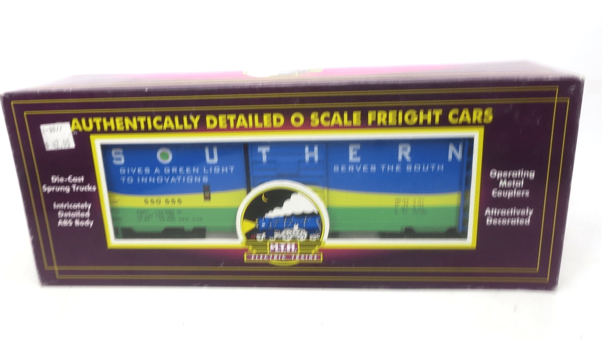 MTH 20-9304L O Gauge Southern Box Car 550555 LN/Box - WISE GUYS HOBBIES LLC