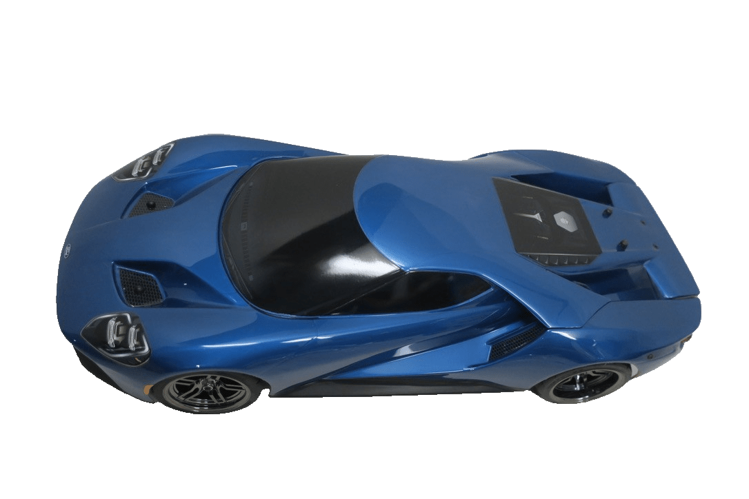 Traxxas 4 - Tec 2.0 1/10 RTR Touring Car w/Ford GT Body (Blue) - WISE GUYS HOBBIES LLC