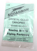 Squadron 1/72 Boeing B - 17G Flying Fortress Canopy Part 9138 - WISE GUYS HOBBIES LLC