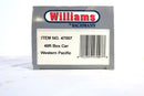 WILLIAMS 47007 WESTERN PACIFIC 40 FT. BOXCAR