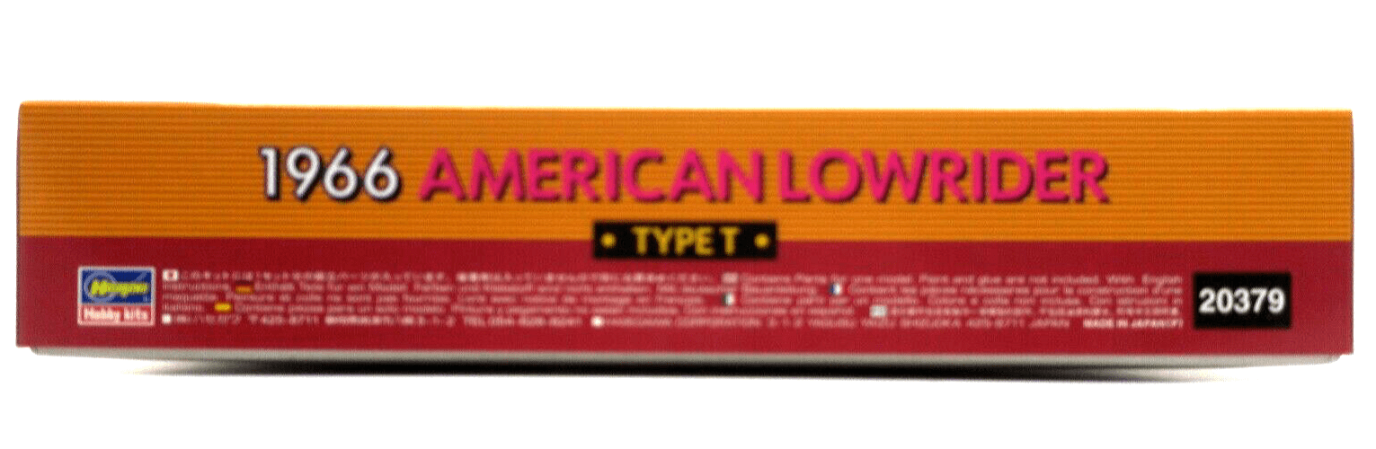 Hasegawa 1/24 1966 American Lowrider Type T Model Kit 20379 - WISE GUYS HOBBIES LLC