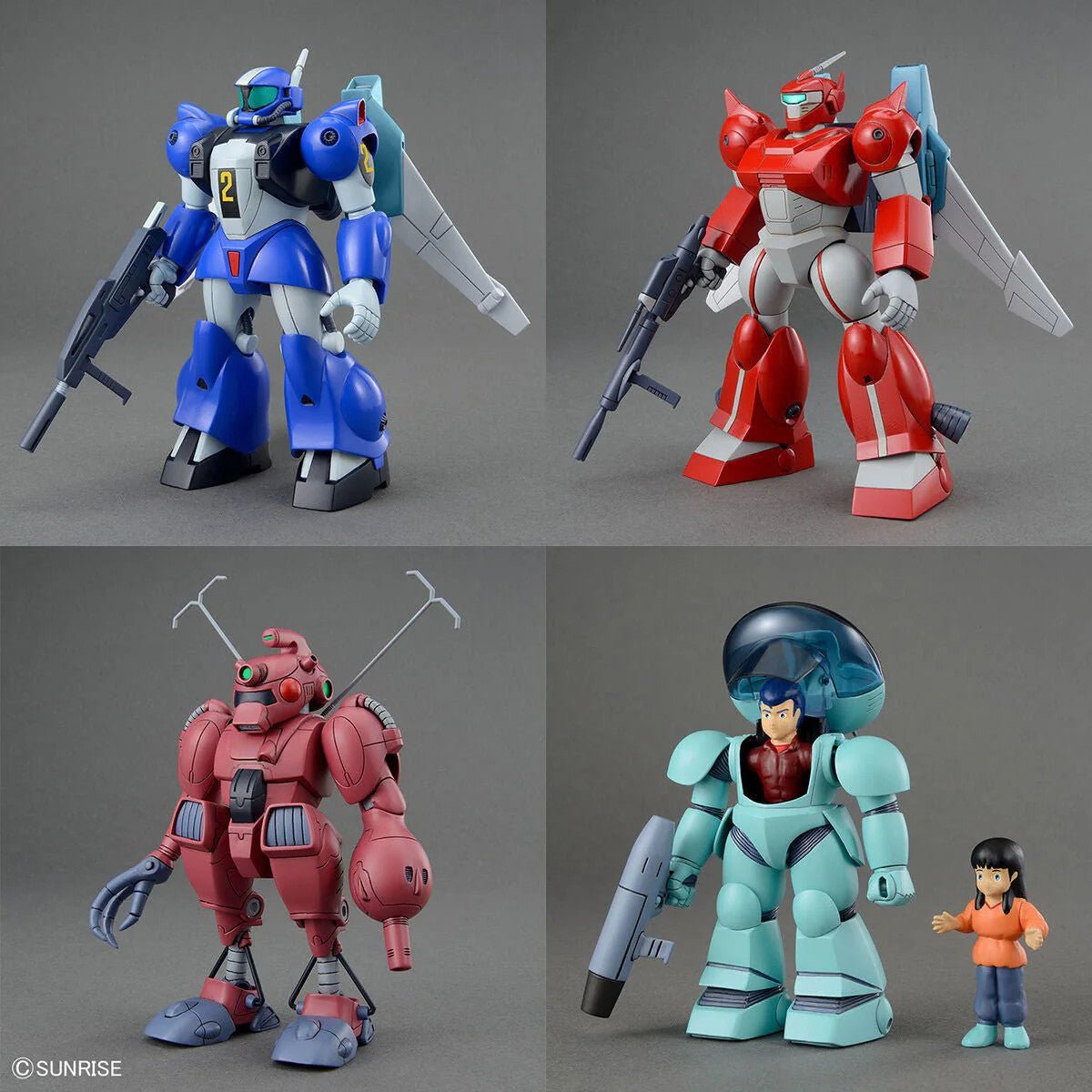 Bandai Round Verniam Vifam Set 2 Model Kit - WISE GUYS HOBBIES LLC