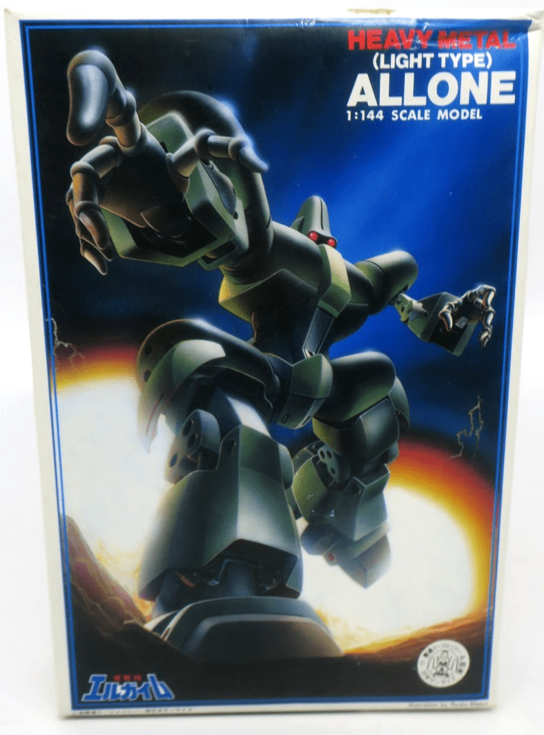 Vintage Bandai Heavy Metal L-Gaim 1/144 Allone Model Kit 2 - WISE GUYS HOBBIES LLC