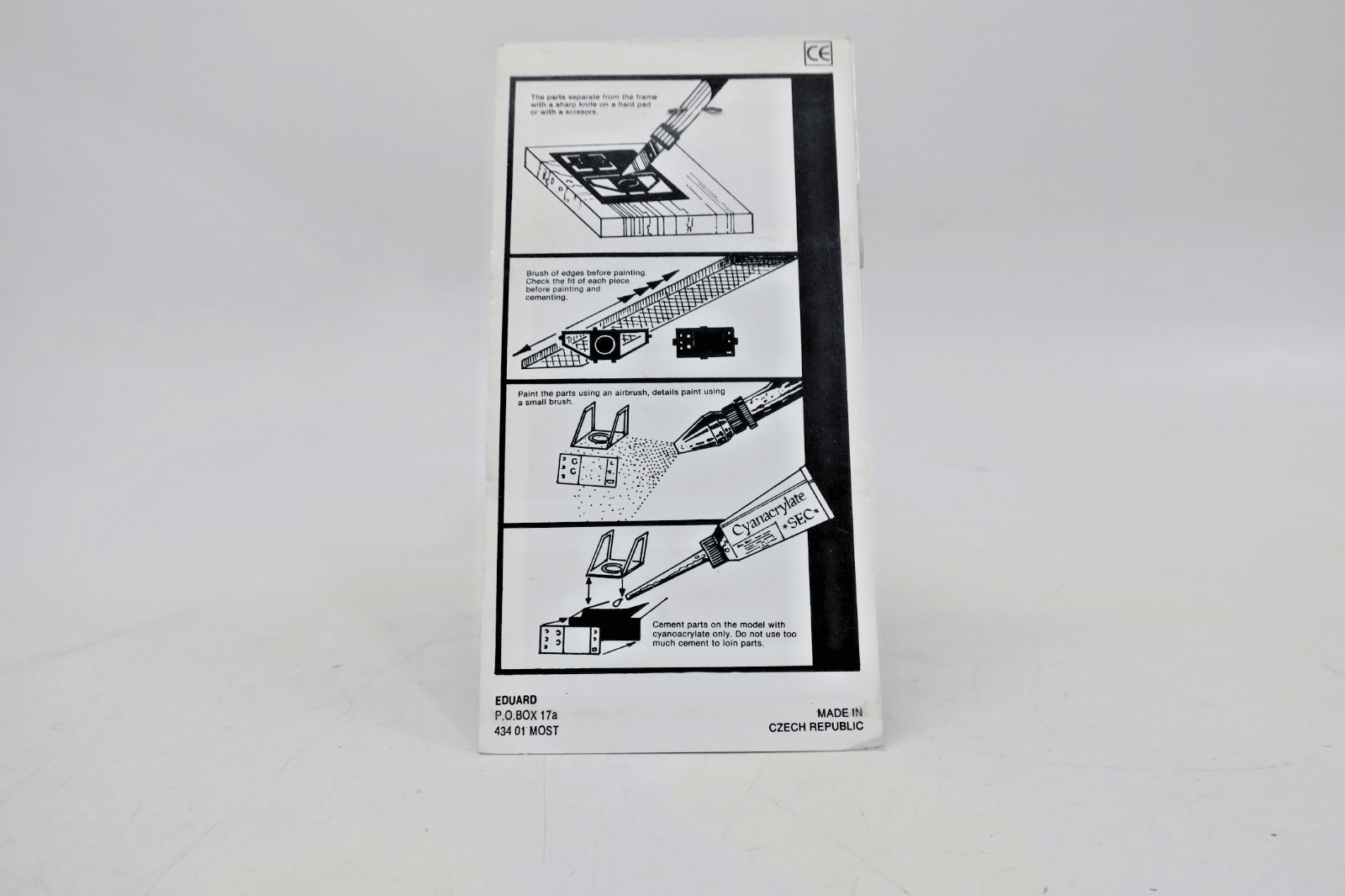 Eduard Photo Etch 1/72 F 104 D/J Detail Set 72 - 113 - WISE GUYS HOBBIES LLC