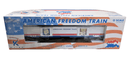 K - Line k4601 - 30110 O American Freedom Train 18" Aluminum Display Car 110 - NIB - WISE GUYS HOBBIES LLC