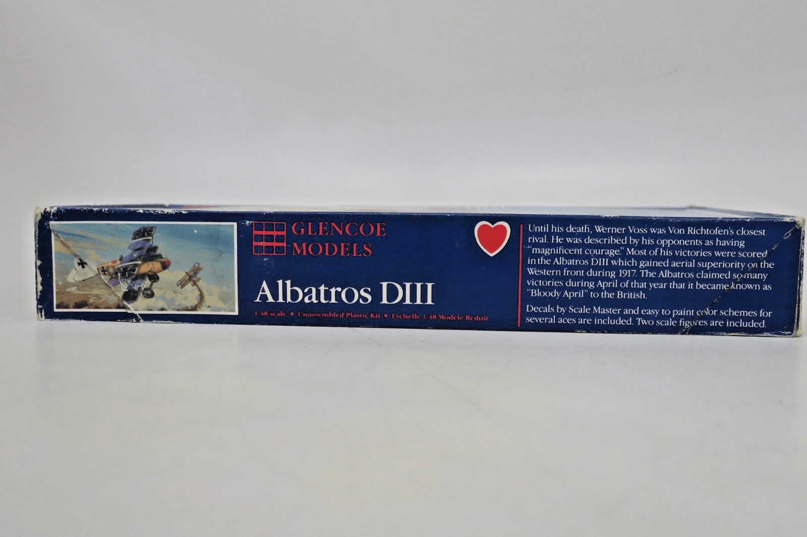 Glencoe Models 1/48 Albatros DIII Model Kit 05101 - WISE GUYS HOBBIES LLC