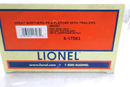 Lionel 6 - 17583 O Gauge Great Northern 60207 PS - 4 Flat Car w/ Piggy Back Trailers - WISE GUYS HOBBIES LLC