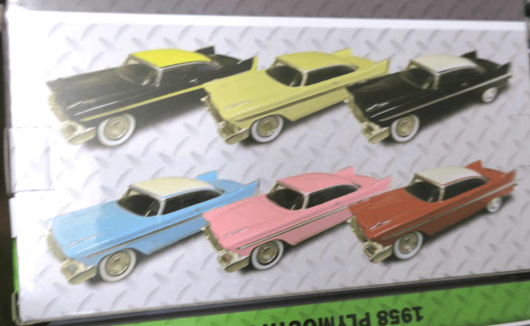 Menard O Scale 279 - 9236 1958 Plymmouth Fury CASE of 24 Cars - WISE GUYS HOBBIES LLC
