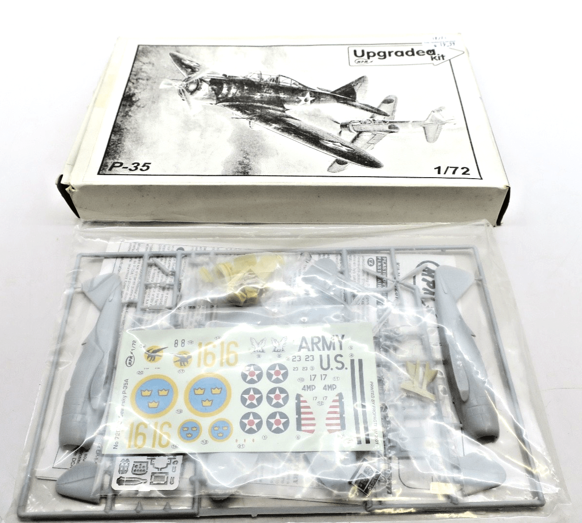 MPM 1/72 P - 35 Upgrade Kit 72138 - WISE GUYS HOBBIES LLC