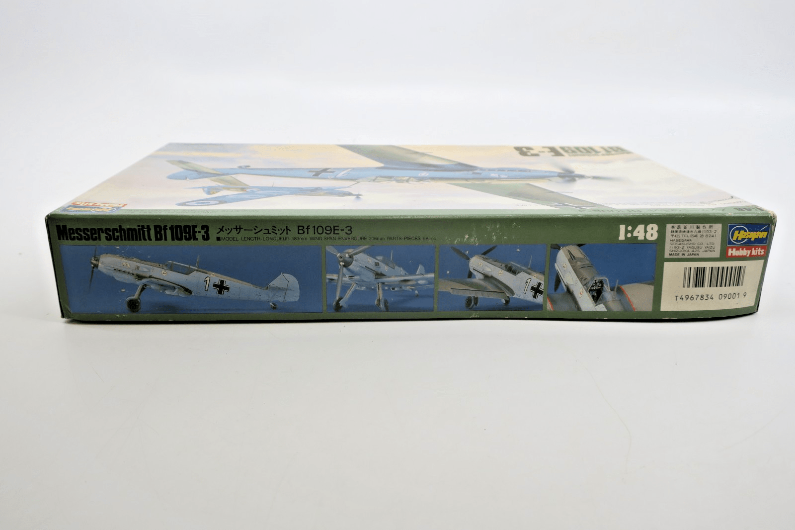 Hasegawa 1/48 Messerschmitt BF - 109 E - 3 Model Kit J001 (Scuffed Decal Sheet) - WISE GUYS HOBBIES LLC