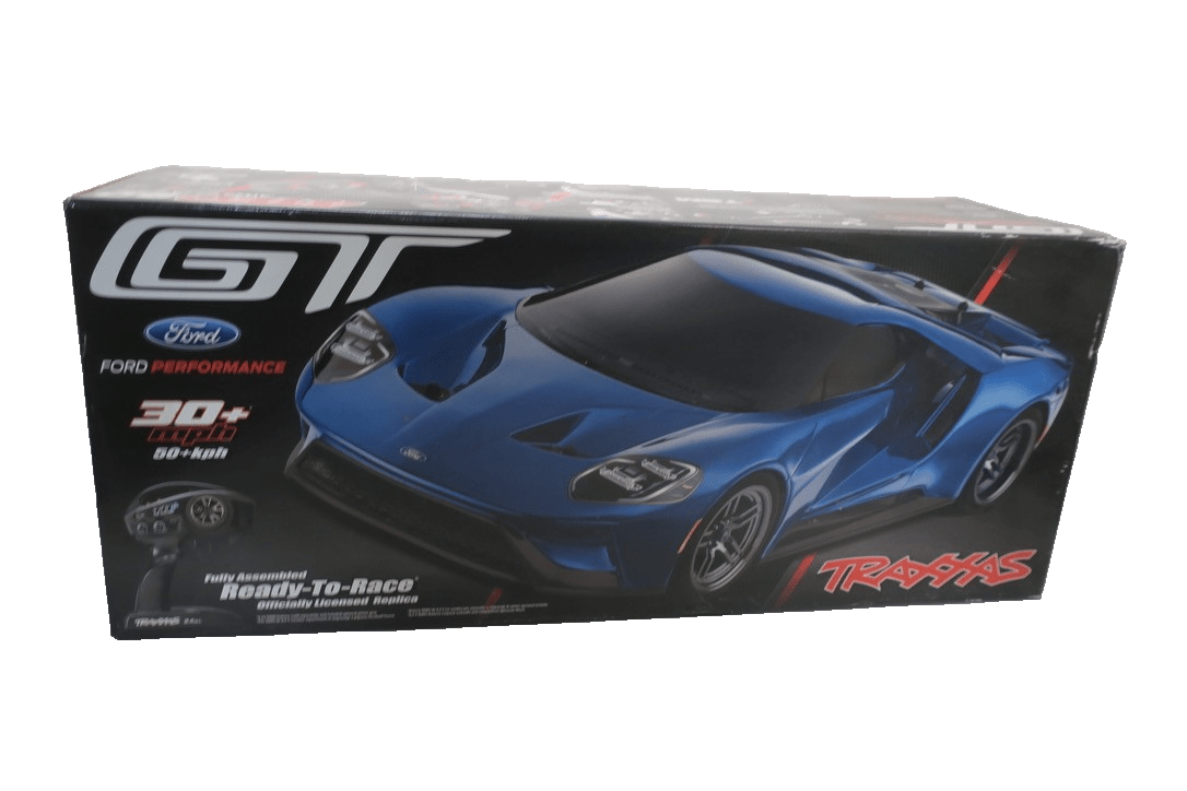 Traxxas 4 - Tec 2.0 1/10 RTR Touring Car w/Ford GT Body (Blue) - WISE GUYS HOBBIES LLC