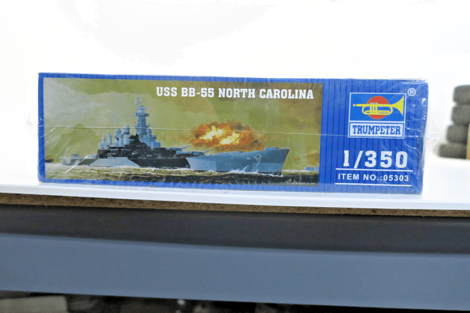 Trumpeter 1/350 USS BB-55 North Carolina Model Kit 05303 SEALED - WISE GUYS HOBBIES LLC