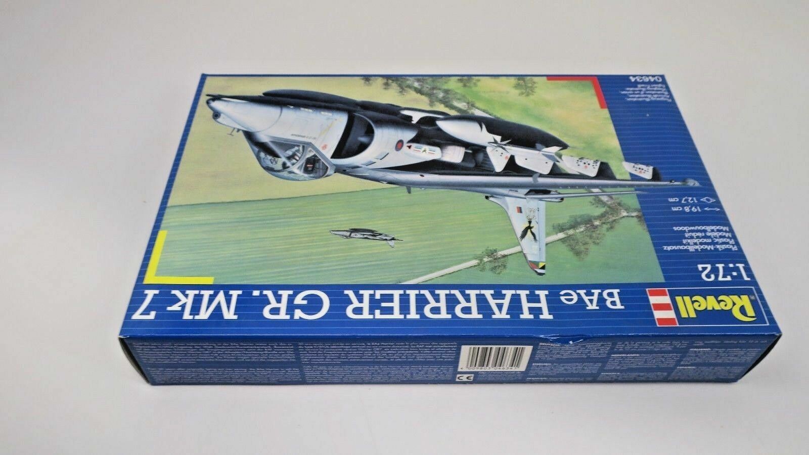 Revell BAE Harrier GR.MK7 1/72th Model Kit P/N: 04634 - WISE GUYS HOBBIES LLC