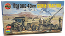 Airfix 1/72 Bofors 40mm Gun & Tractor Model Kit