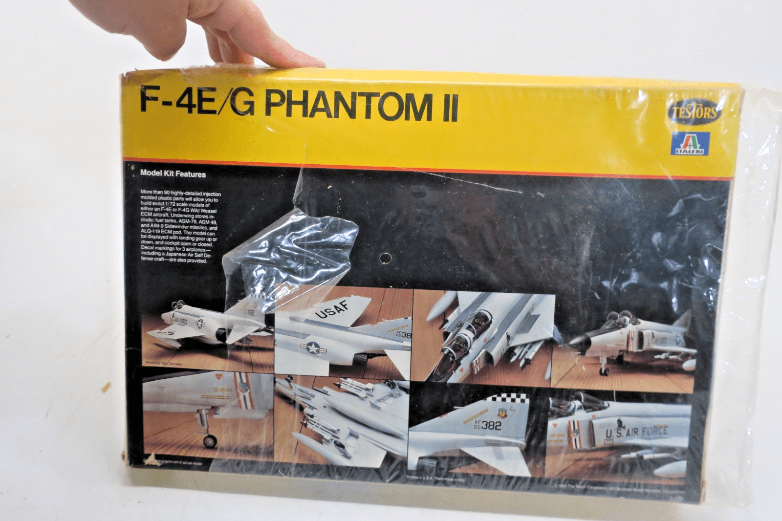 Testors Italeri 1/72 F-4E/G Phantom II Plastic Model Kit 687 - WISE GUYS HOBBIES LLC