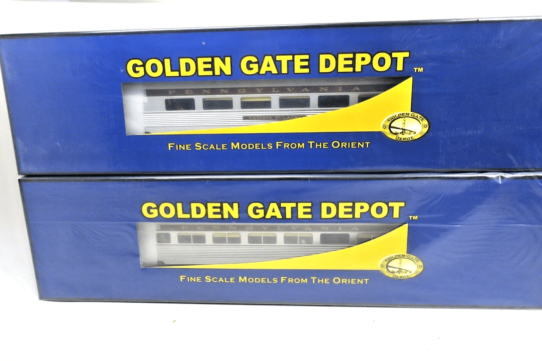 GOLDEN GATE DEPOT O SCALE 2 - RAIL PRR CONGRESSIONAL LIMITED 4 - PACK SET 2 - WISE GUYS HOBBIES LLC