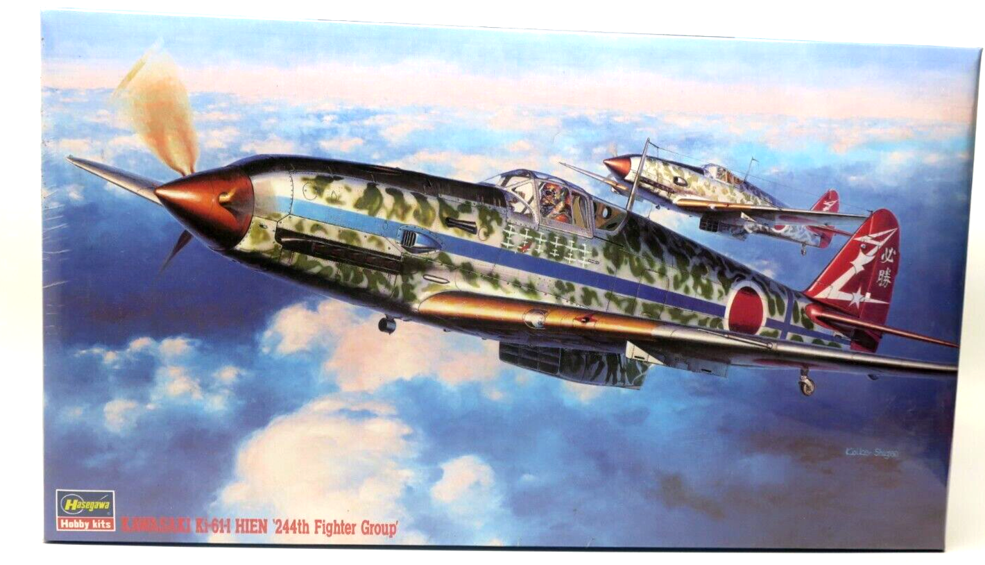 Hasegawa 1/48 Kawasaki Ki-61-1 Hien '244th Fighter Group' - WISE GUYS HOBBIES LLC