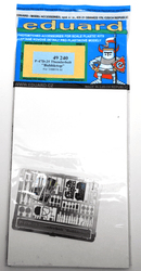 Eduard 1/48 P - 47D - 25 Thunderbolt Bubbletop Photo - Etch Detail Set 49240 - WISE GUYS HOBBIES LLC