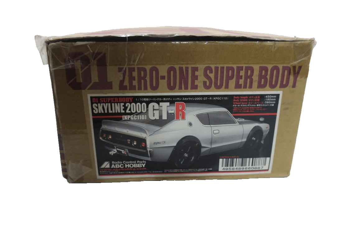 RARE 66088 ABC Skyline 2000 GTR Body Set for Tamiya W/ Wheels and upgrades - WISE GUYS HOBBIES LLC