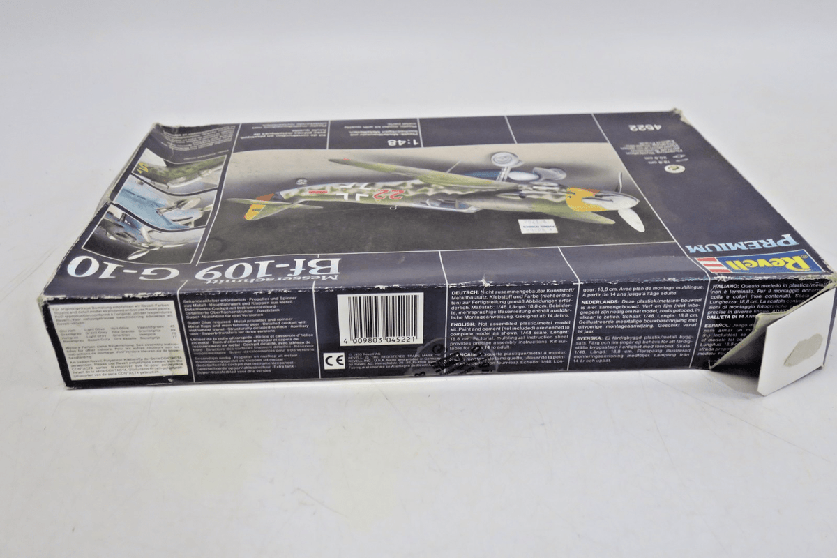 Revell Premium 1/48 Messerschmitt BF - 109 G - 10 Model Kit 4522 - WISE GUYS HOBBIES LLC