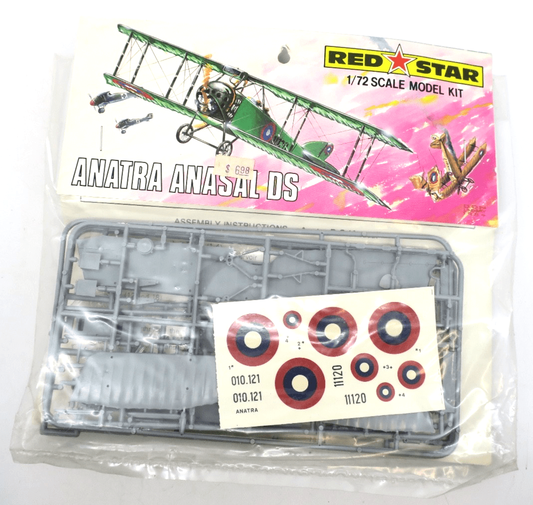 Red Star 1/72 Anatra Anasal DS Model Kit RS 201 - WISE GUYS HOBBIES LLC