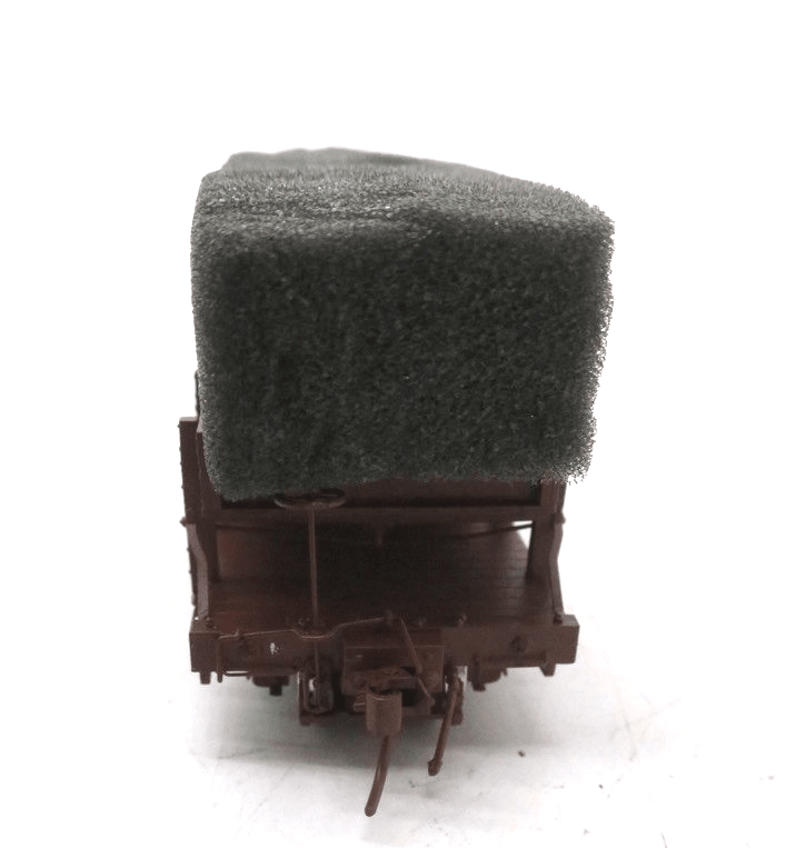 Milestone Models PBL Brass D&RGW Rail & Tie Car Sn3 Scale Painted RED 6084 - WISE GUYS HOBBIES LLC