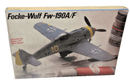 Testors 1/72 Focke - Wulf Fw - 190A/F Model Kit 411 - WISE GUYS HOBBIES LLC
