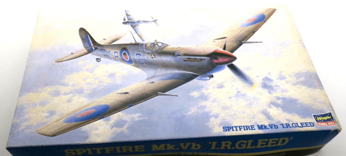 Hasegawa 1/48 Spitfire Mk.Vb I.R.Gleed Model Kit 09106 - WISE GUYS HOBBIES LLC