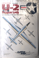 Cutting Edge CED48151 - U-2 Dragon Lady (U-2 Stencils & CIA Serial Numbers Decal - WISE GUYS HOBBIES LLC