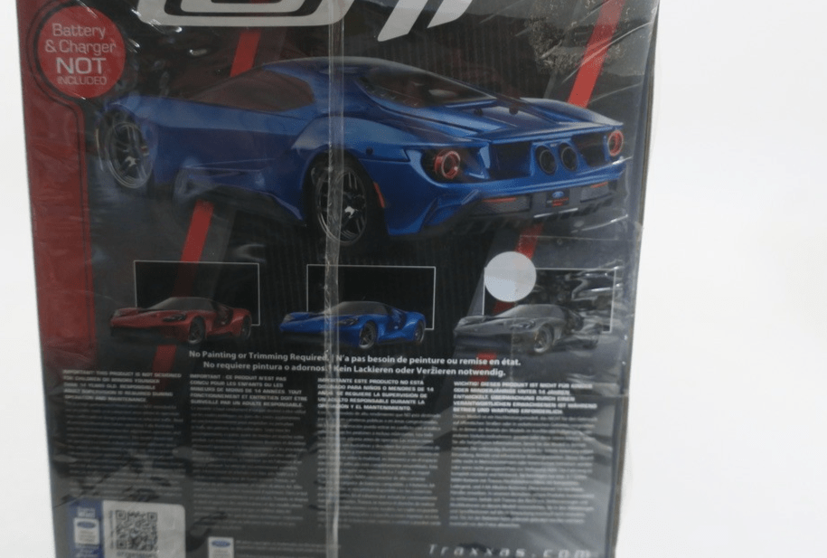 Traxxas Ford GT Electric 1:10 RTR 4WD Gray RC Car w/Controller, LED Kit, GPM - WISE GUYS HOBBIES LLC