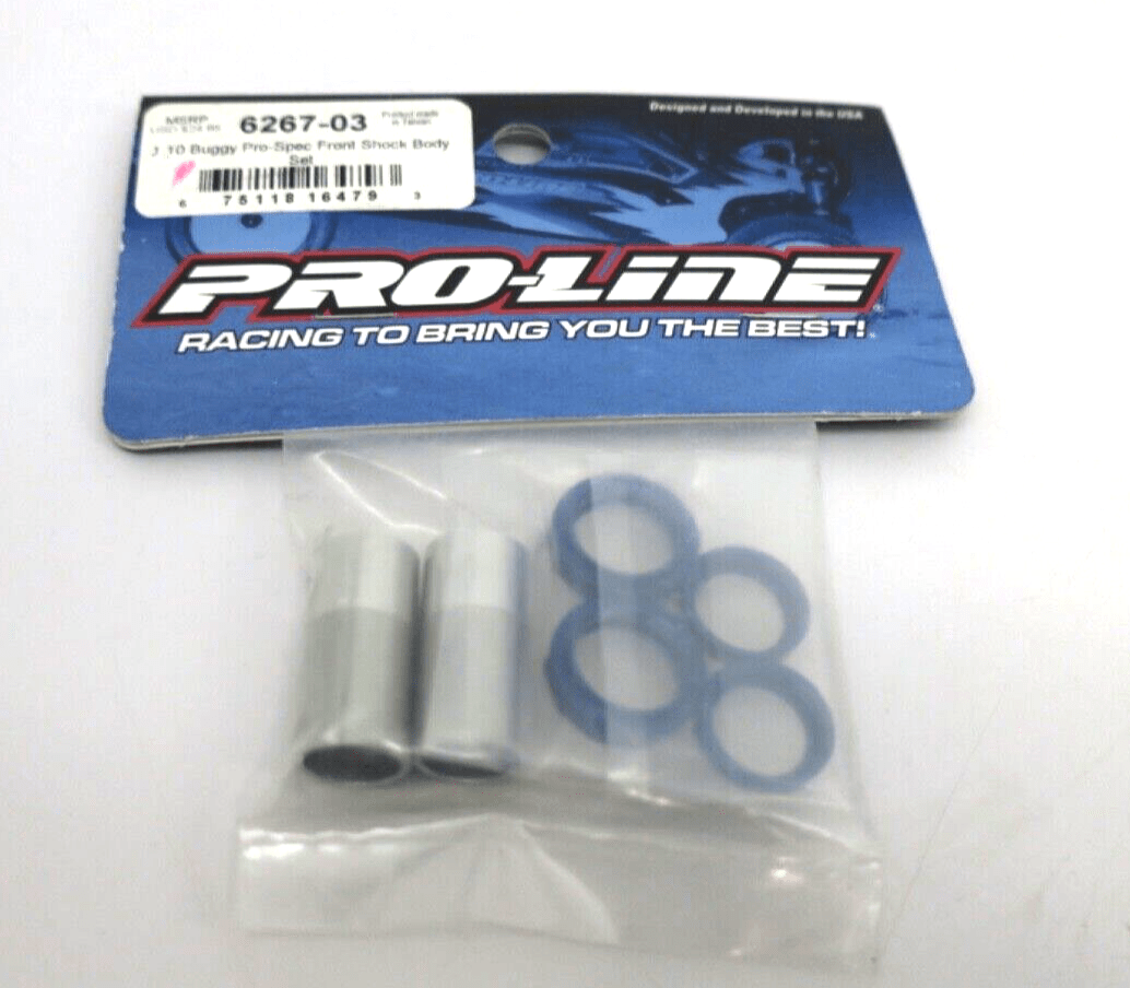 Pro Line 6267-03 1/10 Buggy Pro-Spec Front Shock Body Set - WISE GUYS HOBBIES LLC