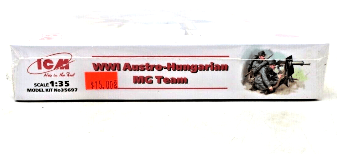 ICM 1/35 WWI Austro-Hungarian MG Team Model Kit 35697 - WISE GUYS HOBBIES LLC