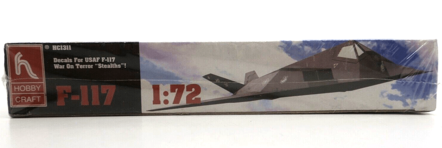 HobbyCraft 1/72 F-117 "Stealth" Model Kit HC1311 - WISE GUYS HOBBIES LLC