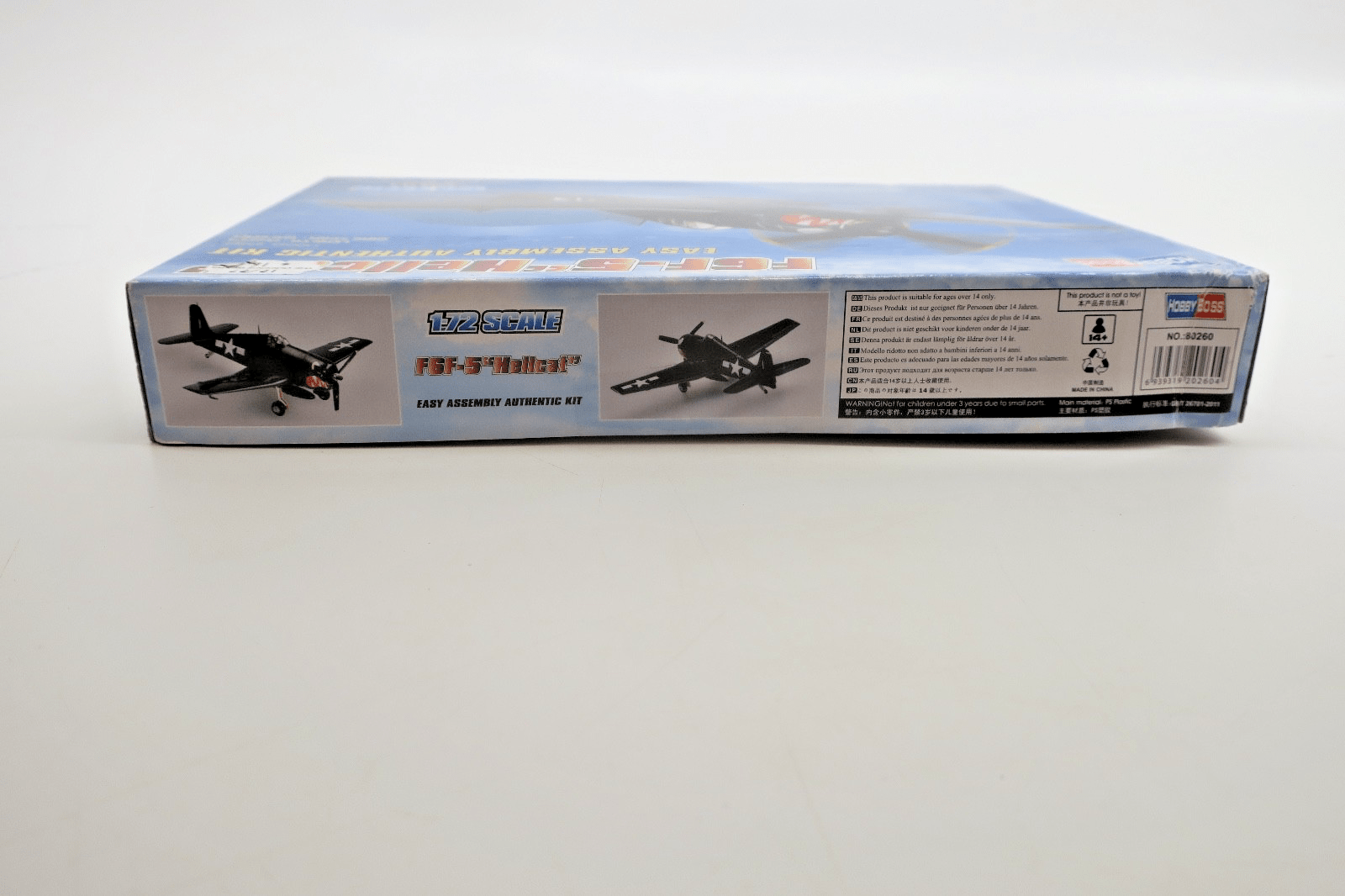Hobby Boss 1/72 F6F - 5 Hellcat Model Kit - WISE GUYS HOBBIES LLC