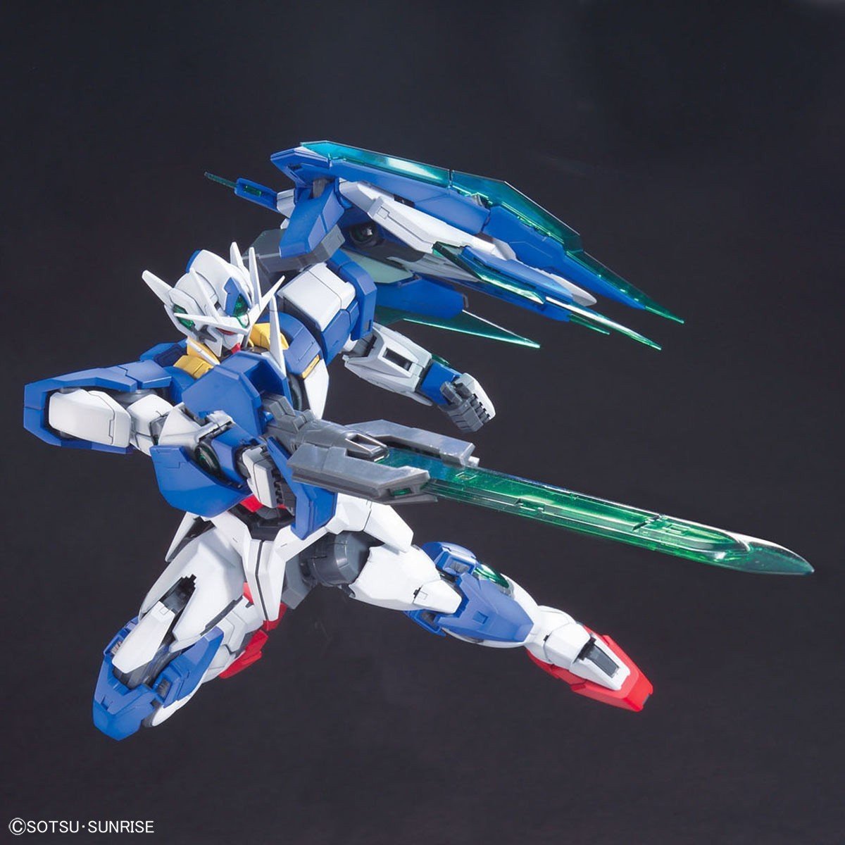 NEW Bandai MG 1/100 00 Qan[T] Model Kit - WISE GUYS HOBBIES LLC