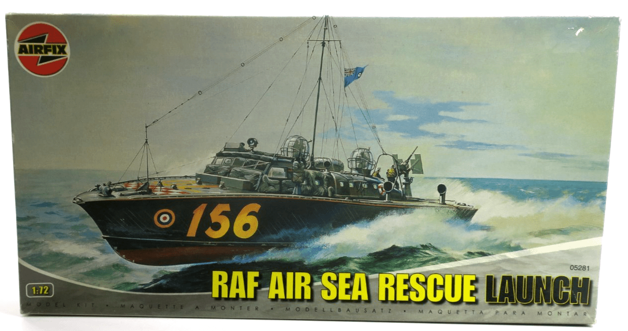 Airfix 1/72 RAF Air Sea Rescue Launch Model Kit 05281 - WISE GUYS HOBBIES LLC