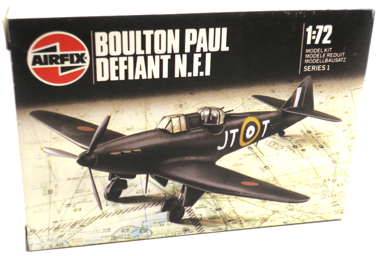 Airfix 1/72 Boulton Paul Defiant N.F.I Model Kit - WISE GUYS HOBBIES LLC