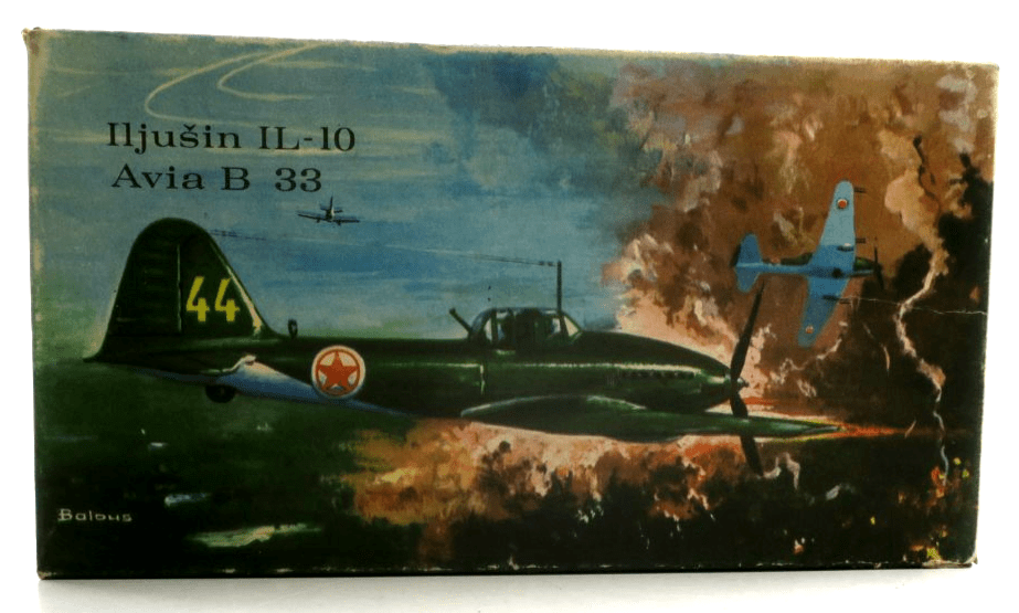 KP 1/72 IL - 10 / Avia B.33 Model Kit 3 (Different Box Art) - WISE GUYS HOBBIES LLC