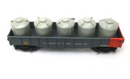 Lionel 6462 Gondola W/ Containers Custom Painted LIRR Colors