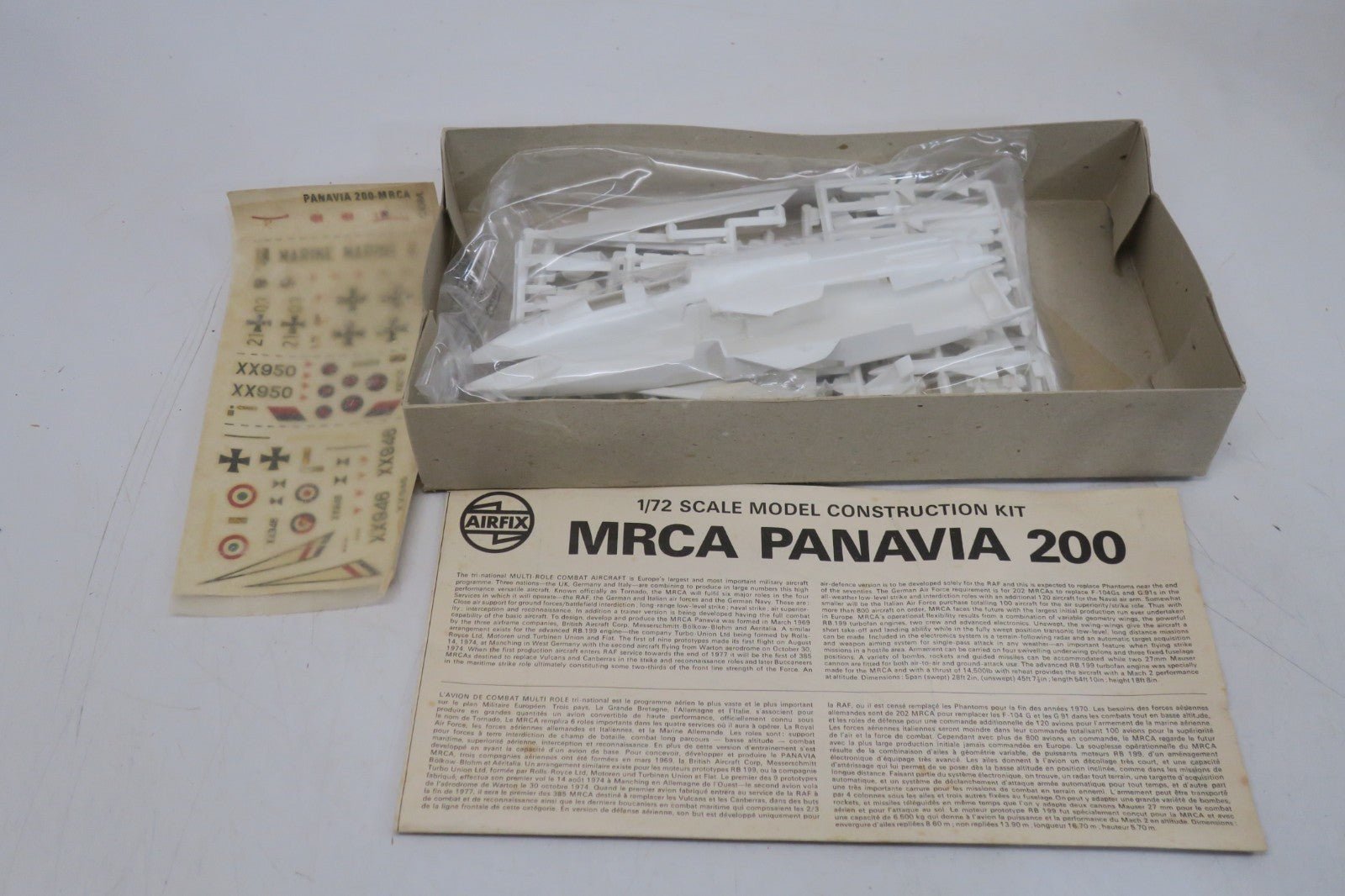 Airfix 1/72 Multi - Role Combat Aircraft (M.R.C.A.) Model Kit 04019 - 6 - WISE GUYS HOBBIES LLC